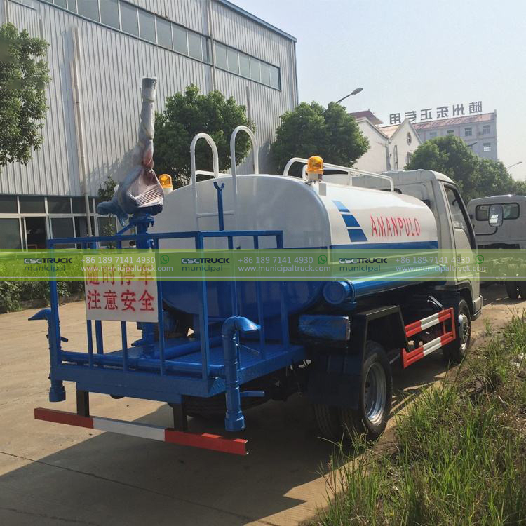 FOTON Mini Water Spraying Vehicle Back Side FOTON Mini Water Spraying Vehicle Back Side