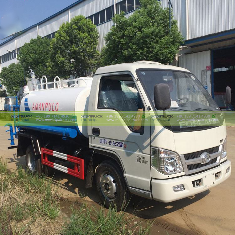 FOTON Mini Water Spraying Vehicle Head FOTON Mini Water Spraying Vehicle Head