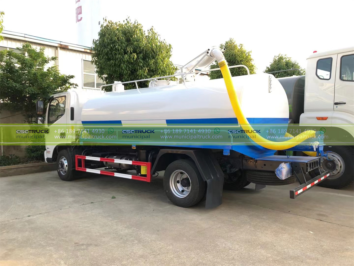 FOTON Toilet Vacuum Sucker Truck Tank FOTON Toilet Vacuum Sucker Truck Tank