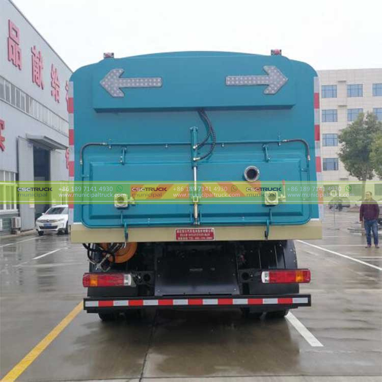 FOTON Vacuum Cleaner Sweeper Truck Back