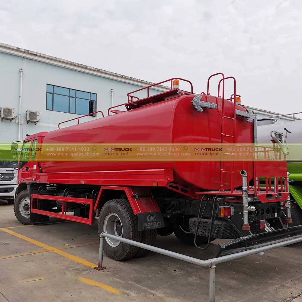 ISUZU 12,000L Water Tanker Bowser Back ISUZU 12,000L Water Tanker Bowser Back