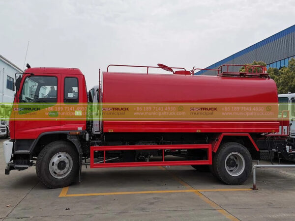 ISUZU 12,000L Water Tanker Bowser Body