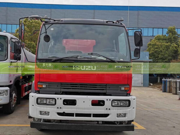 ISUZU 12,000L Water Tanker Bowser Head