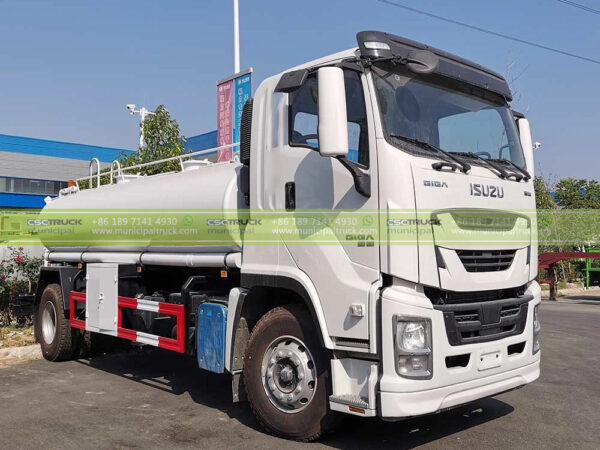 ISUZU 16CBM Water Tank Sprayer Side
