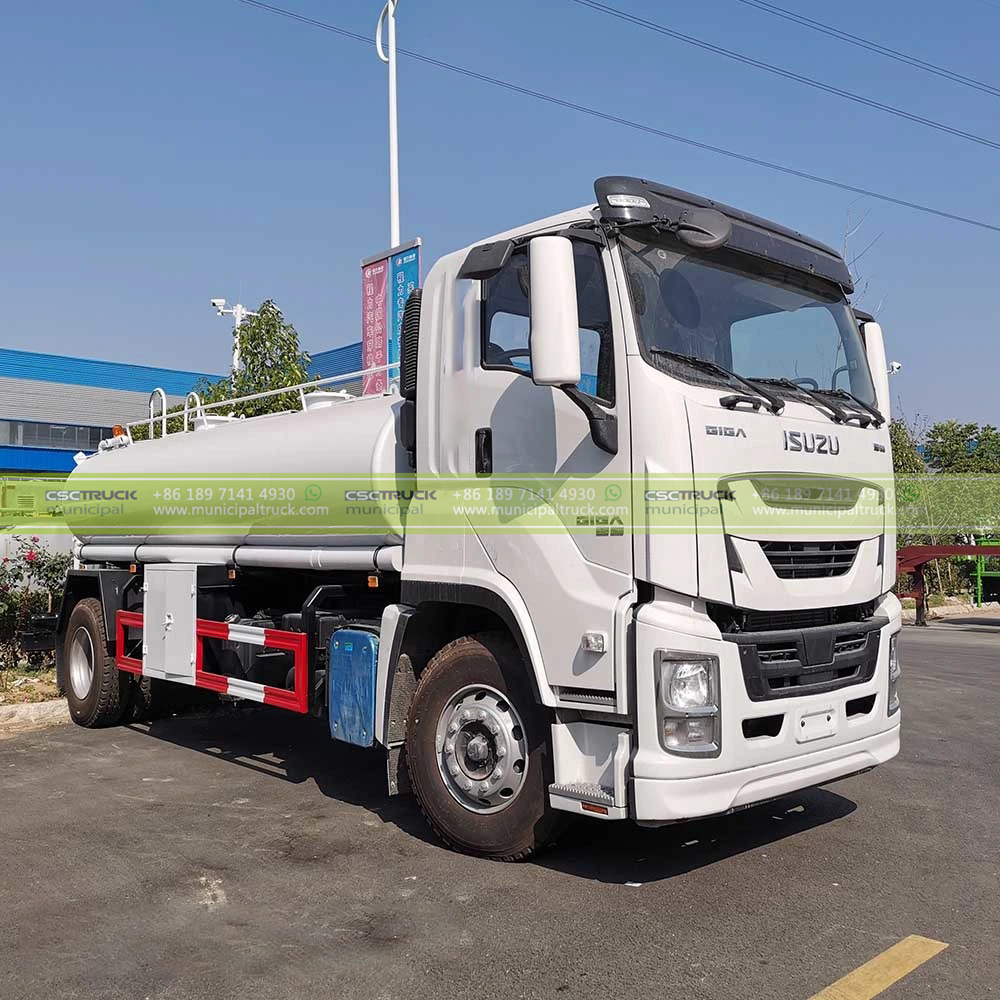 ISUZU 16CBM Water Tank Sprayer Side ISUZU 16CBM Water Tank Sprayer Side