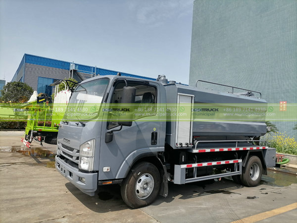 ISUZU 5,000L Combined Sewer Jetting and Cleaning Truck