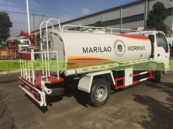 ISUZU 5,000L Water Spray Truck Container