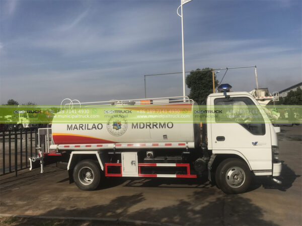 ISUZU 5,000L Water Spray Truck body
