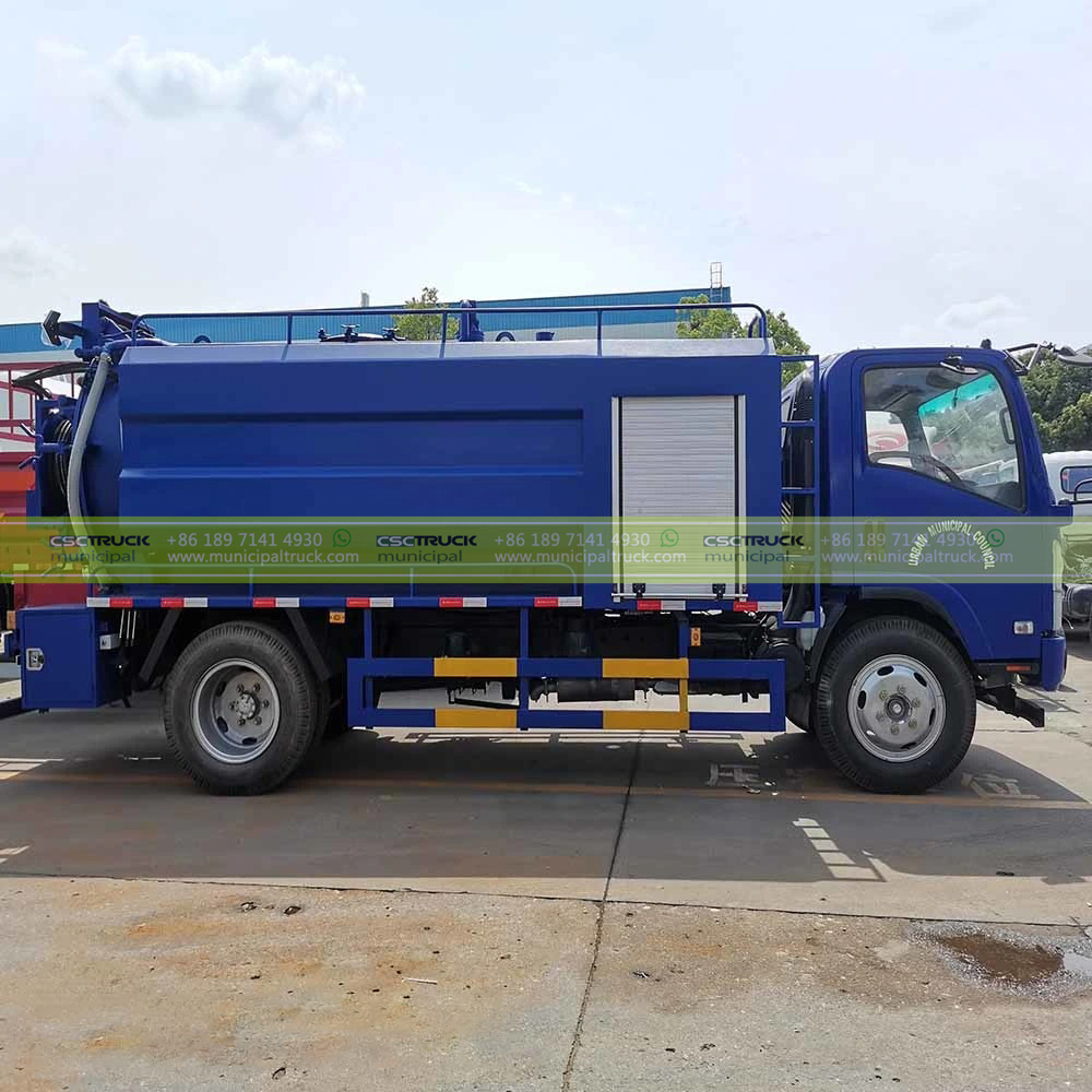 ISUZU 6,000L High Pressure Water Jetting Truck Body ISUZU 6,000L High Pressure Water Jetting Truck Body