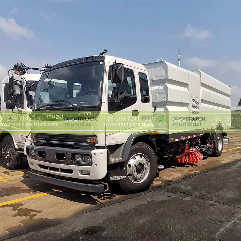 ISUZU Street Cleaning Sweeper Truck ISUZU Street Cleaning Sweeper Truck