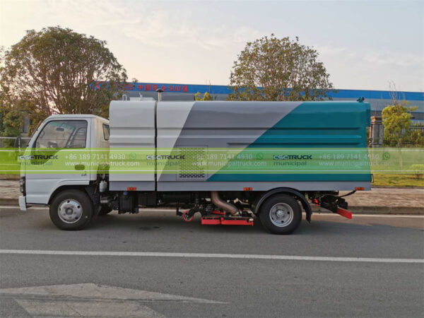 ISUZU Vacuum Clean Sweeper Truck Tank