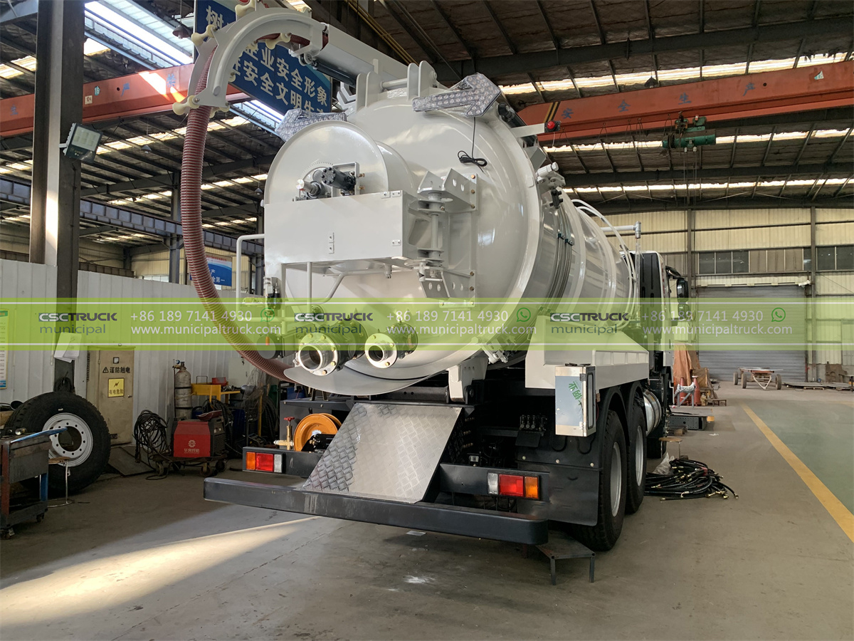 IVECO 20,000L Combined Vacuum Jet Truck Container IVECO 20,000L Combined Vacuum Jet Truck Container