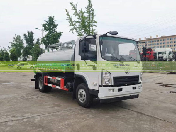 SHACMAN 5CBM Sludge Tanker Truck Head