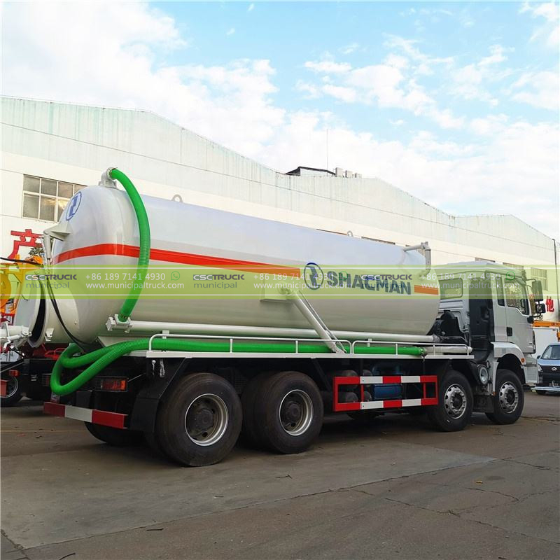 SHACMAN Septic Tank Vacuum Truck Tank SHACMAN Septic Tank Vacuum Truck Tank