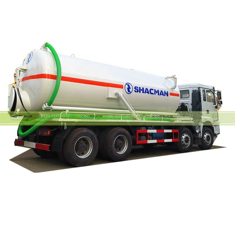 SHACMAN Septic Tank Vacuum Truck SHACMAN Septic Tank Vacuum Truck