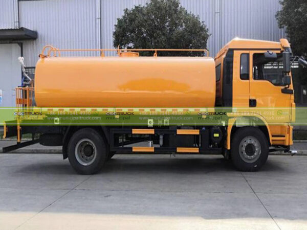 SHACMAN Water Sprinkler Vehicle Body