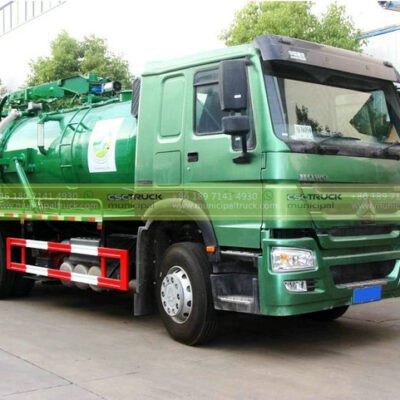 SINOTRUK 12,000L Combined Sewer Jetting Truck