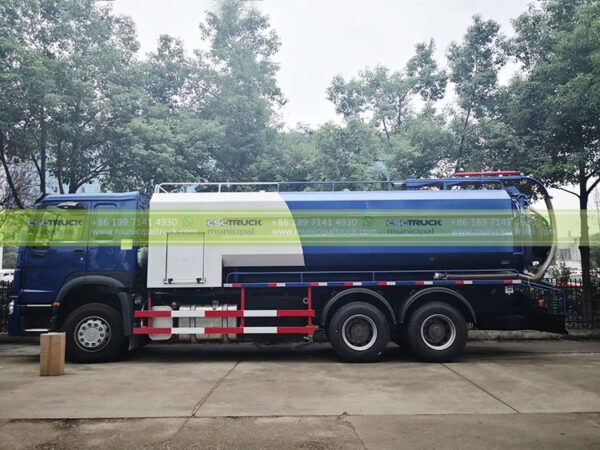 SINOTRUK 20CBM Combo Jet Vac Truck Body