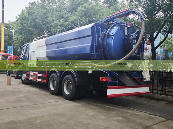 SINOTRUK 20CBM Combo Jet Vac Truck Details
