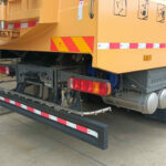 Street Sweeper Trucks Enhance Cleanliness in Doha City Center SINOTRUK 20CBM Road Sweeper Truck Back Details