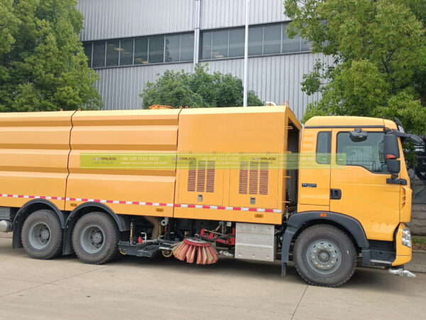 SINOTRUK 20CBM Road Sweeper Truck Body
