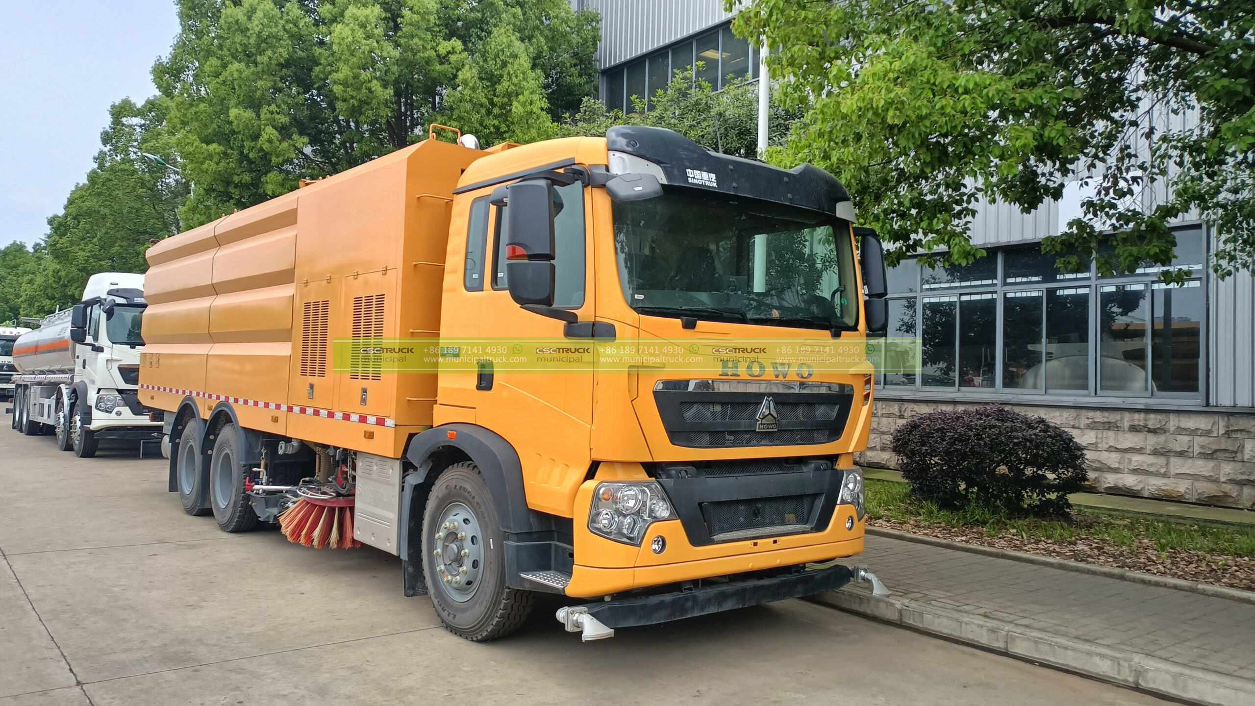 SINOTRUK 20CBM Road Sweeper Truck SINOTRUK 20CBM Road Sweeper Truck