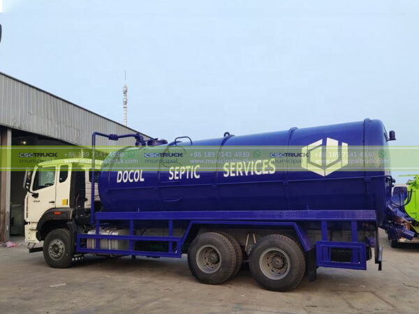 SINOTRUK 20CBM Septic Pump Truck Container