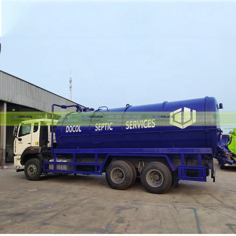 SINOTRUK 20CBM Septic Pump Truck Container SINOTRUK 20CBM Septic Pump Truck Container
