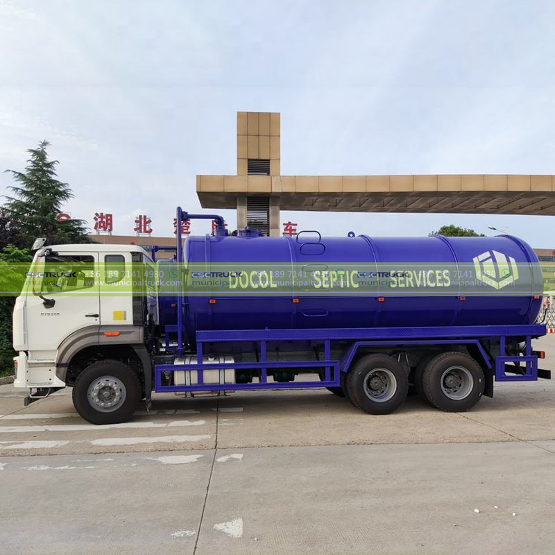 SINOTRUK 20CBM Septic Pump Truck Tank SINOTRUK 20CBM Septic Pump Truck Tank