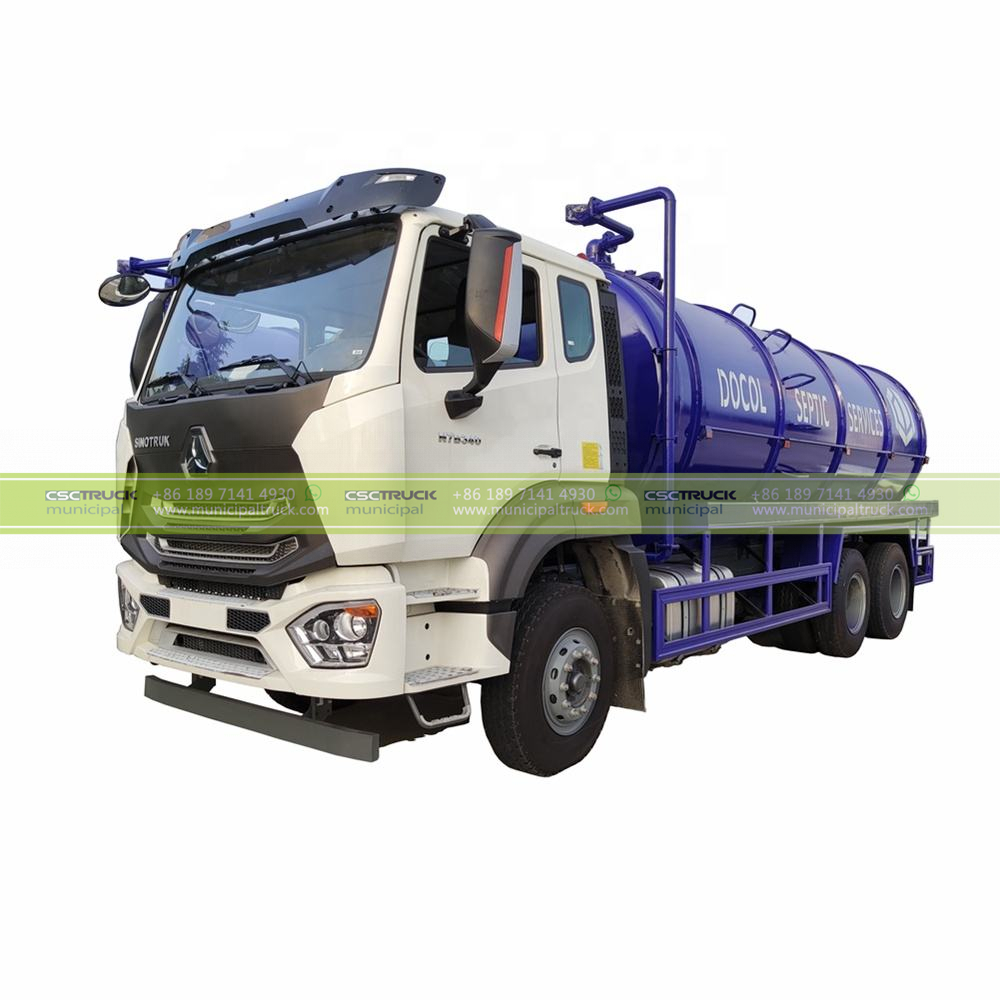 SINOTRUK 20CBM Septic Pump Truck SINOTRUK 20CBM Septic Pump Truck
