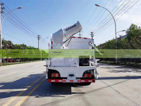 SINOTRUK 5CBM Dust Control Truck Back