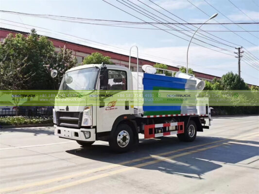 SINOTRUK 5CBM Dust Control Truck Body