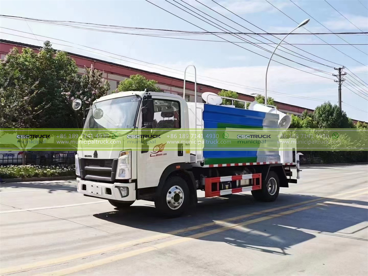 SINOTRUK 5CBM Dust Control Truck Body SINOTRUK 5CBM Dust Control Truck Body