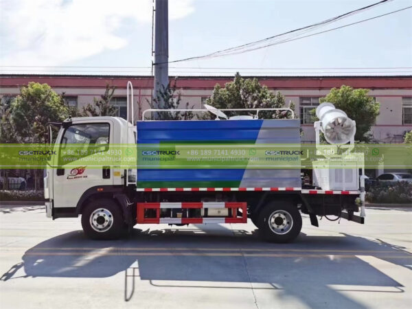 SINOTRUK 5CBM Dust Control Truck Tank (2)