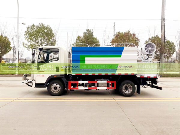 SINOTRUK 5CBM Dust Control Truck Tank