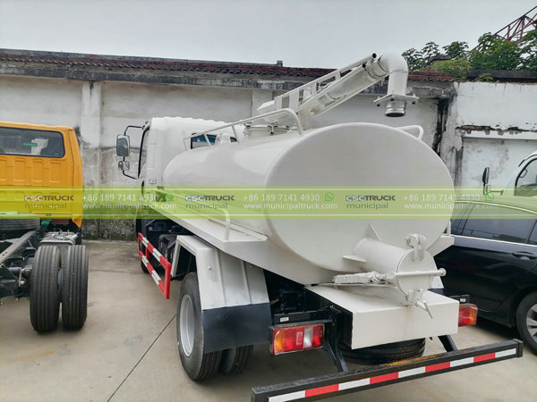 SINOTRUK 5CBM Fecal Suction Truck Tank SINOTRUK 5CBM Fecal Suction Truck Tank