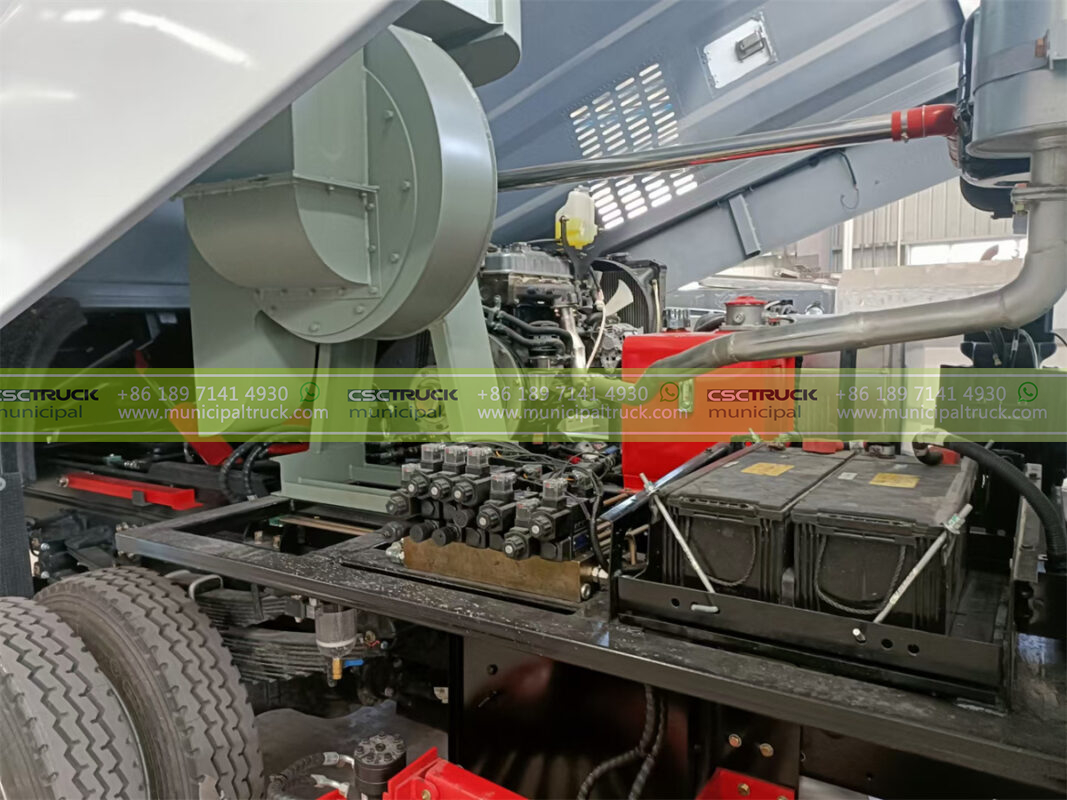 SINOTRUK 5CBM Street Sweeper Truck Accessories