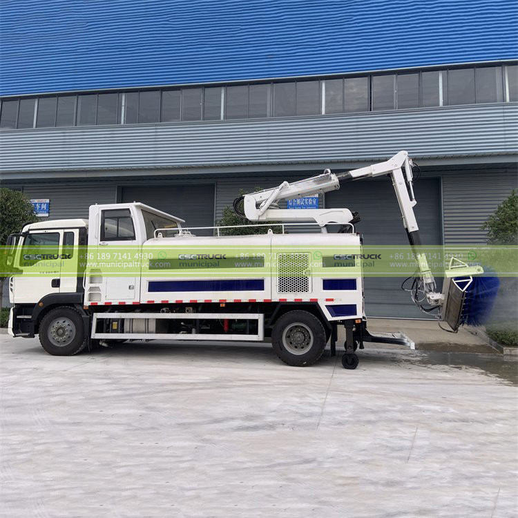 SINOTRUK Road Fence Cleaning Truck Body SINOTRUK Road Fence Cleaning Truck Body