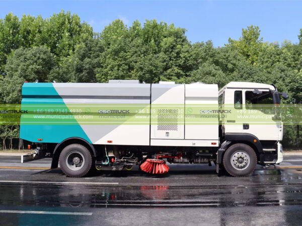 SINOTRUK Road Flushing Sweeper Truck Body