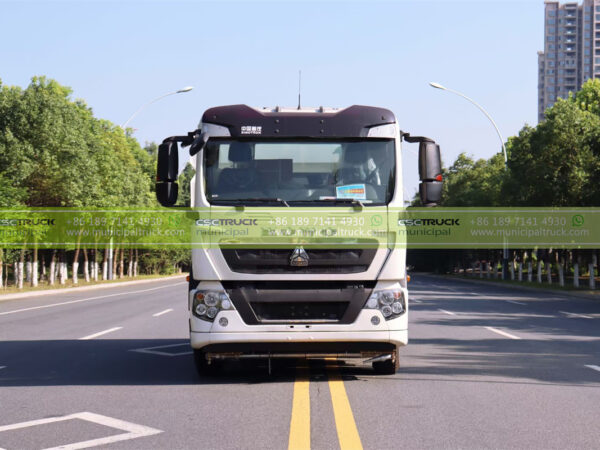 SINOTRUK Road Flushing Sweeper Truck Head