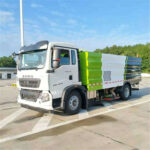 SINOTRUK Vacuum Clean Sweeper Truck Head