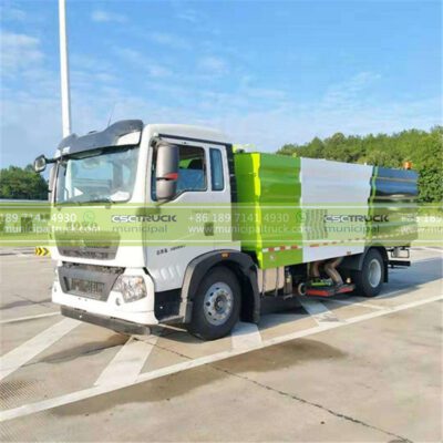 SINOTRUK Vacuum Clean Sweeper Truck Head