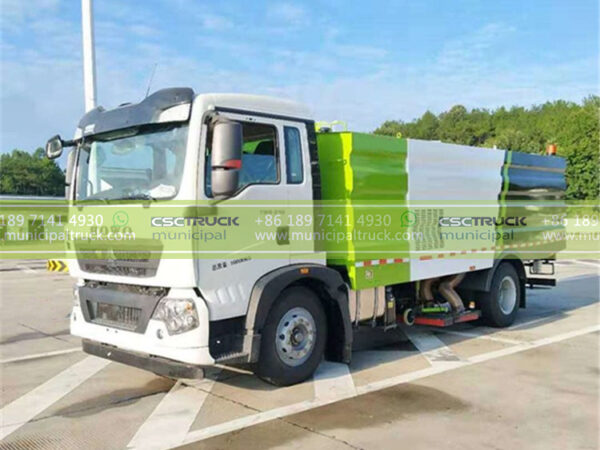 SINOTRUK Vacuum Clean Sweeper Truck Head