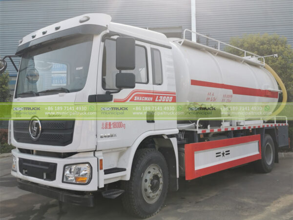 Shacman 12CBM Sewer Jetting Truck Body