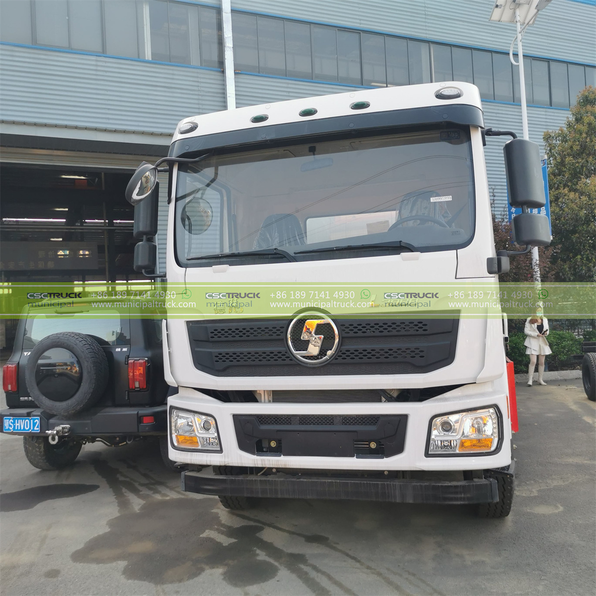 Shacman 12CBM Sewer Jetting Truck Head Shacman 12CBM Sewer Jetting Truck Head