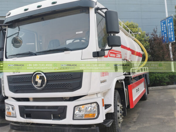 Shacman 12CBM Sewer Jetting Truck Left