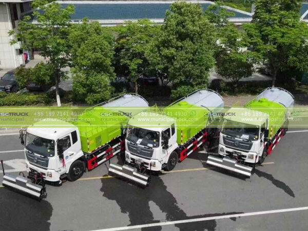 DONGFENG 14,000L Water Jetting Truck Side