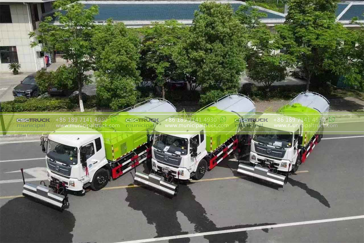 DONGFENG 14,000L Water Jetting Truck Side DONGFENG 14,000L Water Jetting Truck Side