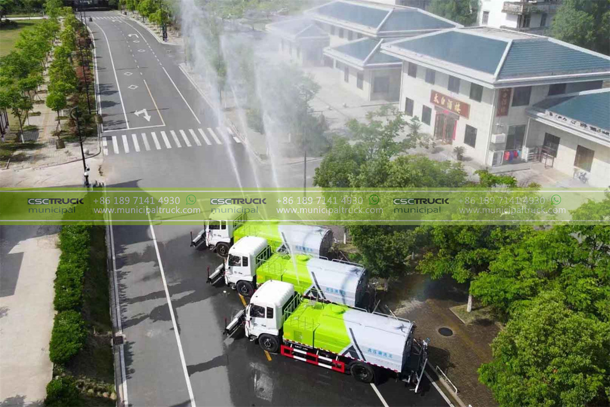 DONGFENG 14,000L Water Jetting Truck View DONGFENG 14,000L Water Jetting Truck View