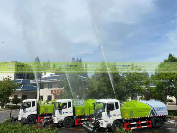 DONGFENG 14,000L Water Jetting Truck Work